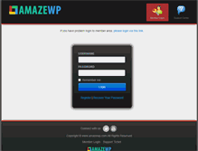 Tablet Screenshot of amazewp.com